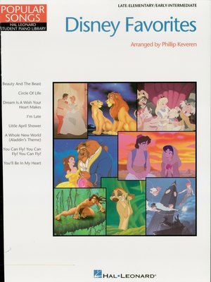 cover image of Disney Favorites (Songbook)